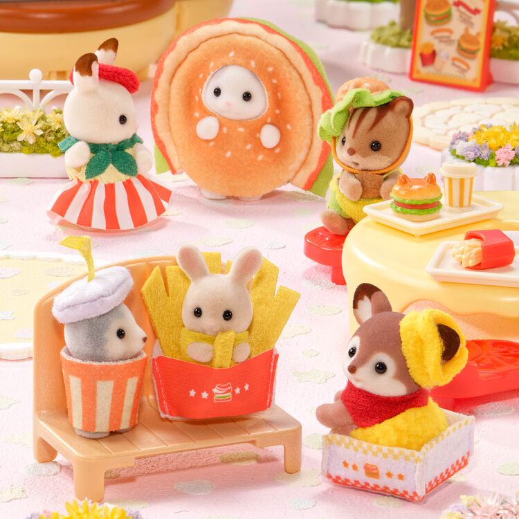 Sylvanian Families DokiDoki Baby Hamburger Shop