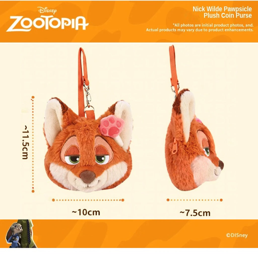 Potdemiel Zootopia: Nick Wilde Pawpsicle Plush Coin Purse 10cm