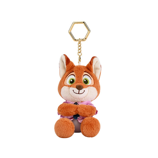 Disney Zootopia 2 Nick Wilde Holiday Edition Plush Pendant 11cm