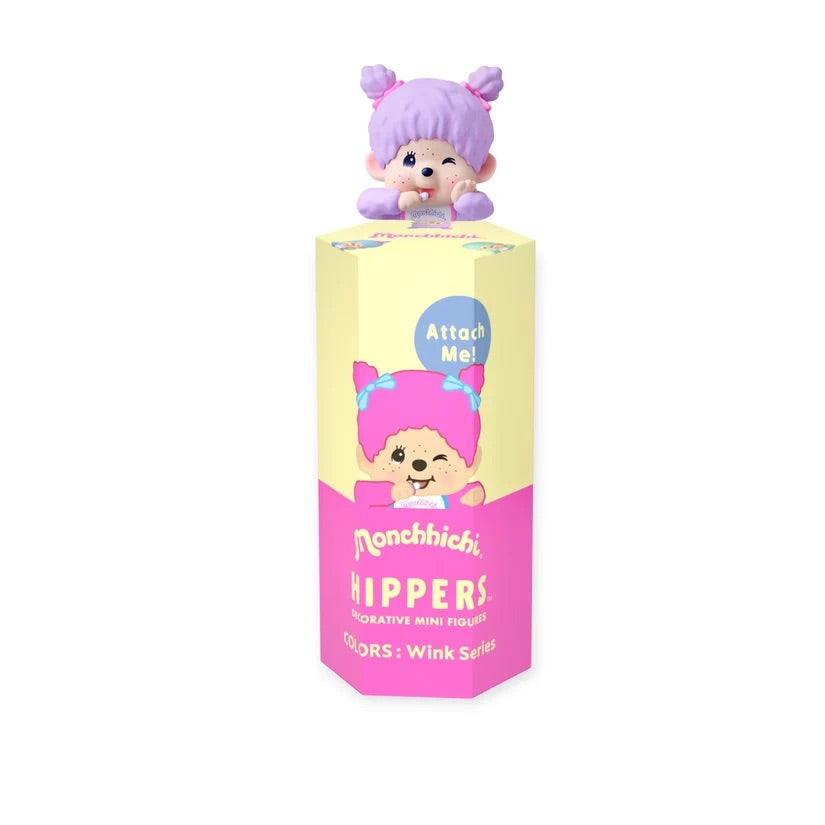 Hippers Decorative Mini Figure Blind Box - Monchhichi Wink