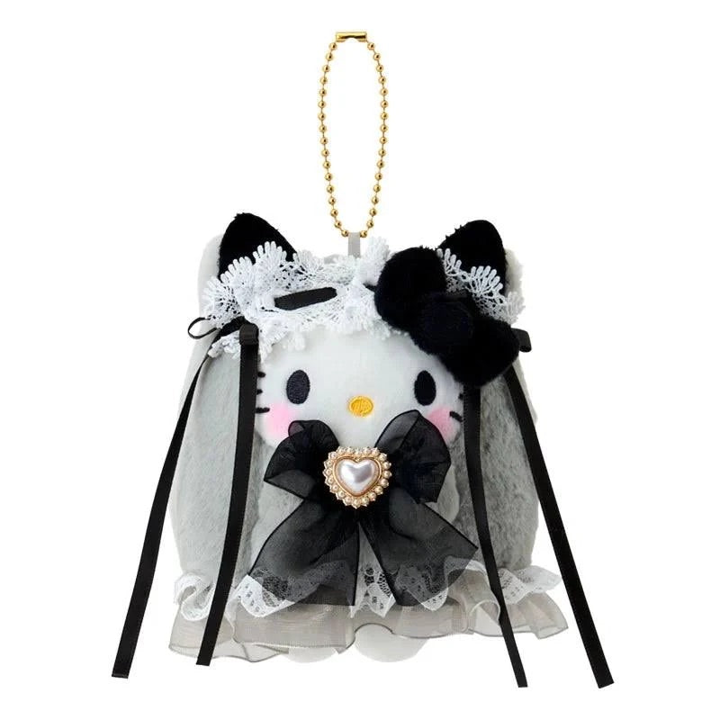 Nakajima Lolita Ghost Hello Kitty Mascot Black