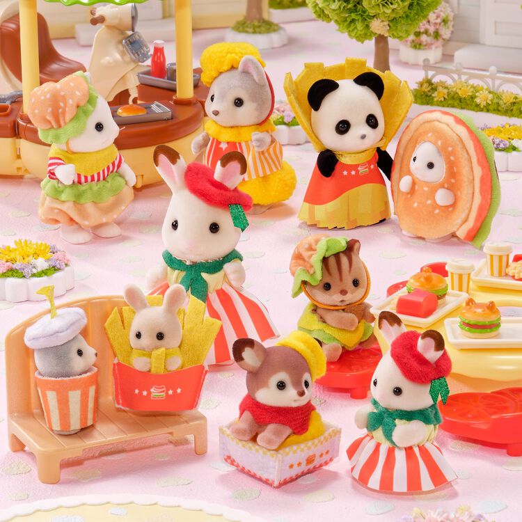 Sylvanian Families DokiDoki Baby Hamburger Shop