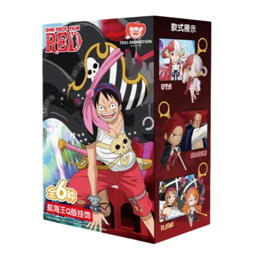 One Piece Film Red Q-Version 3D Keychain
