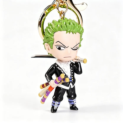 One Piece Film Red Q-Version 3D Keychain