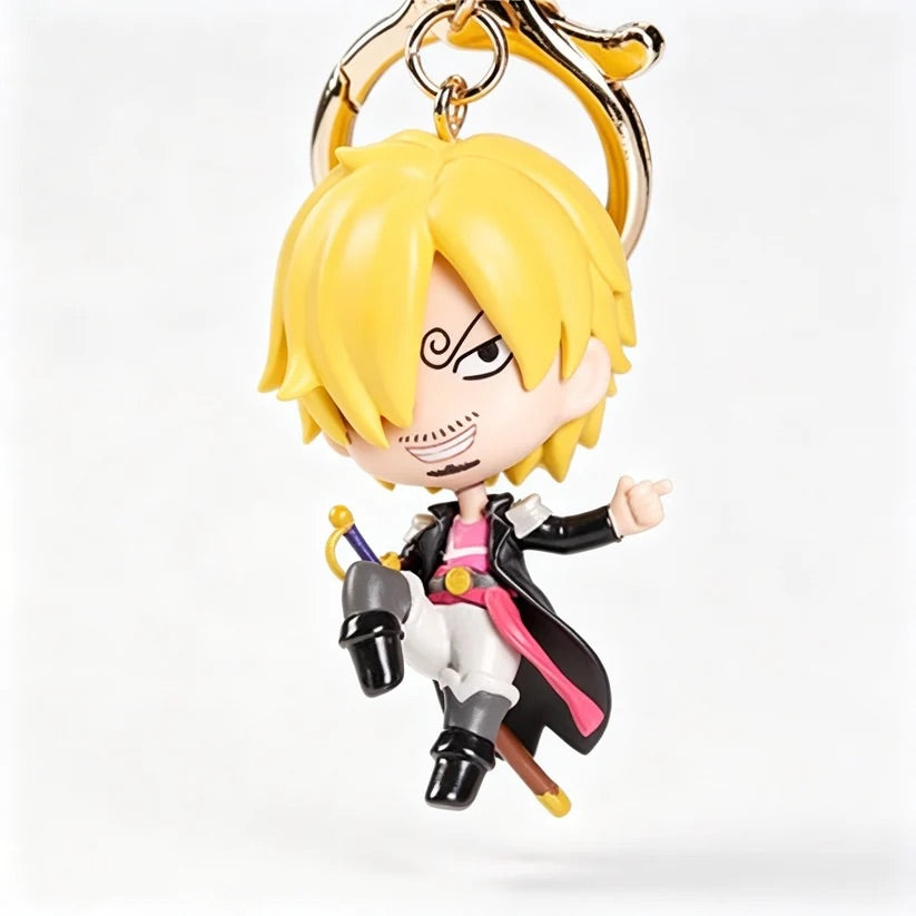One Piece Film Red Q-Version 3D Keychain