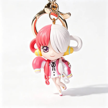 One Piece Film Red Q-Version 3D Keychain