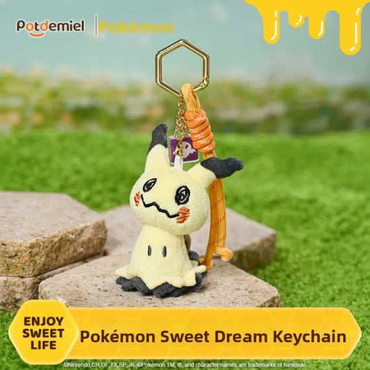 Potdemiel Pokémon Sweet Dream Plush Keychain - Mimikyu