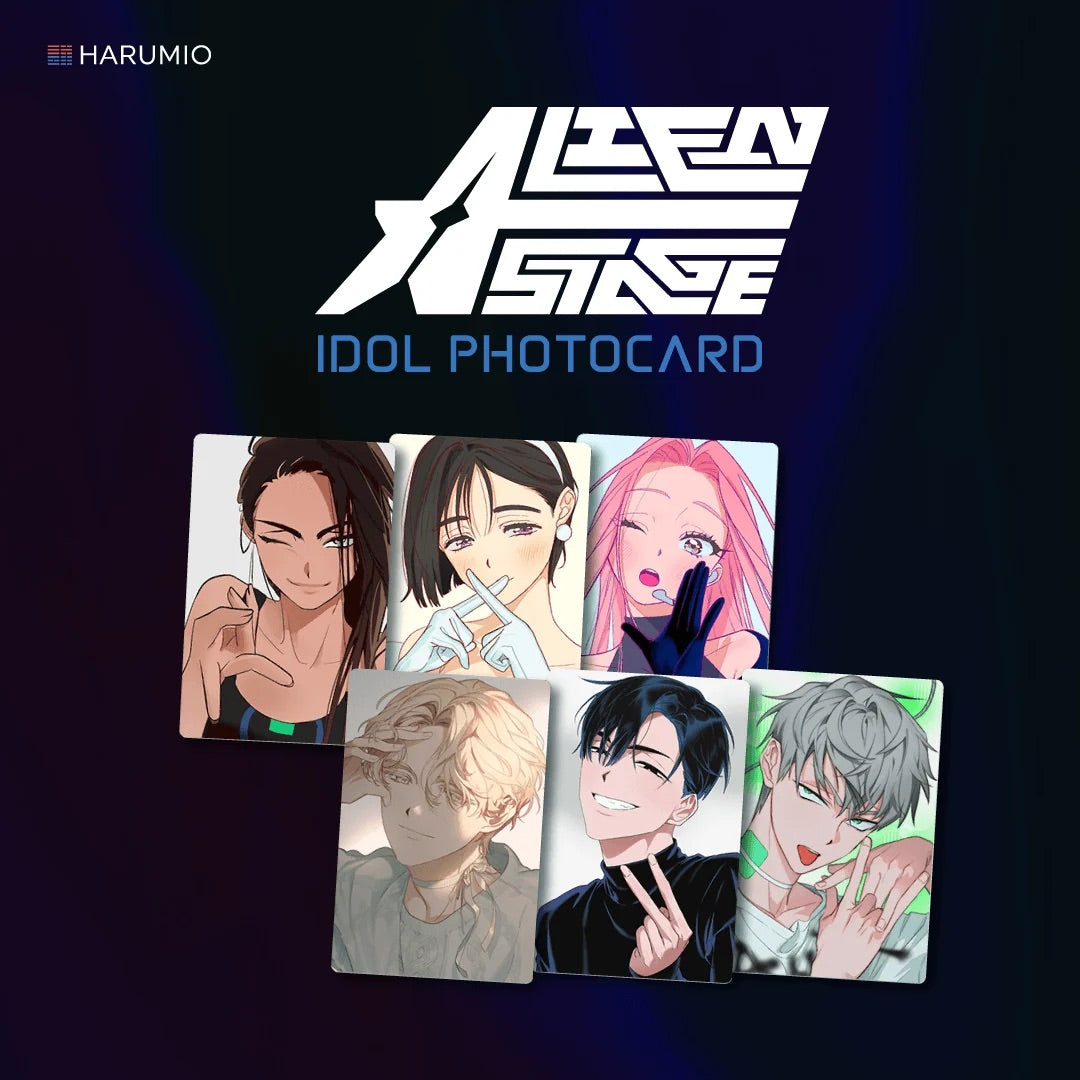 Alien Stage Idol Photocard Set