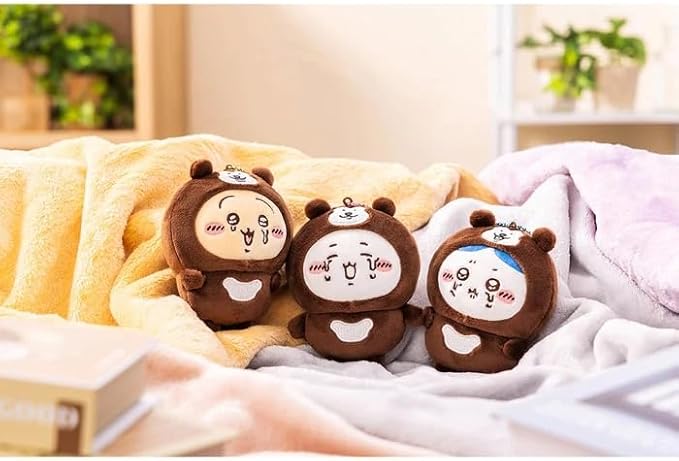 Chiikawa: Malayan Sun Bear Mascot Keychain (Crying Hachiware Ver.) 12cm