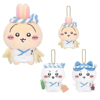 Chiikawa: Sushi Series Chef Hachiware Mascot Keychain (Soy Sauce Ver.) 12cm