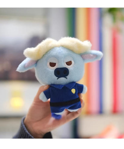 Potdemiel Zootopia 2: Cute Series Chief Bogo Grumpy Police Plush Pendant 14cm