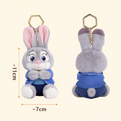 Disney Zootopia 2 Nick Wilde Holiday Edition Plush Pendant 11cm