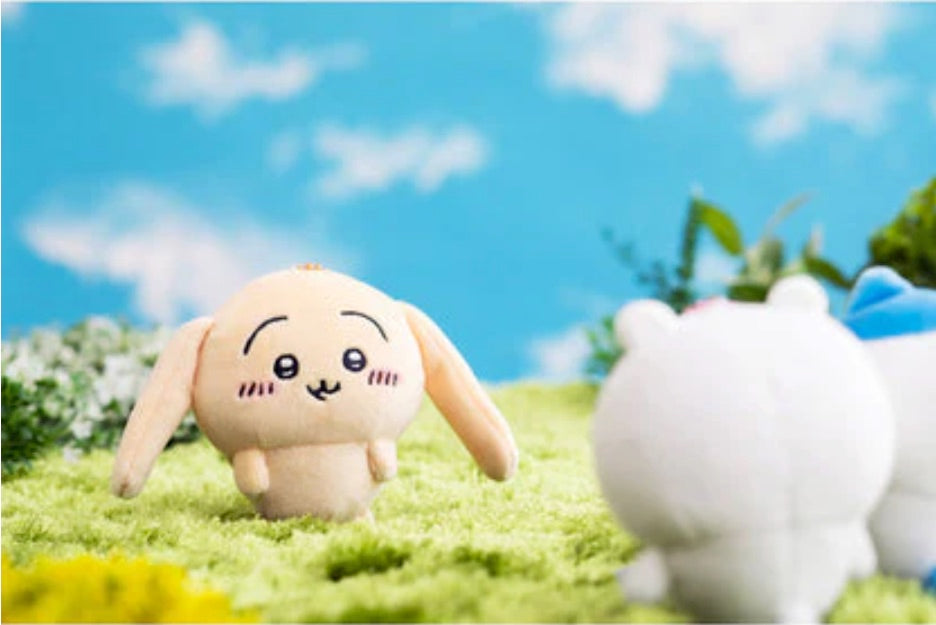 Chiikawa: Droopy Ear Usagi Mascot Keychain (Tare-mimi Ver.) 10cm