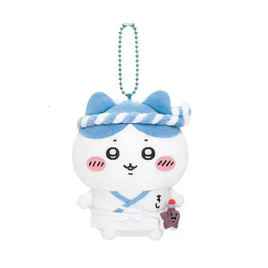 Chiikawa: Sushi Series Chef Hachiware Mascot Keychain (Soy Sauce Ver.) 12cm