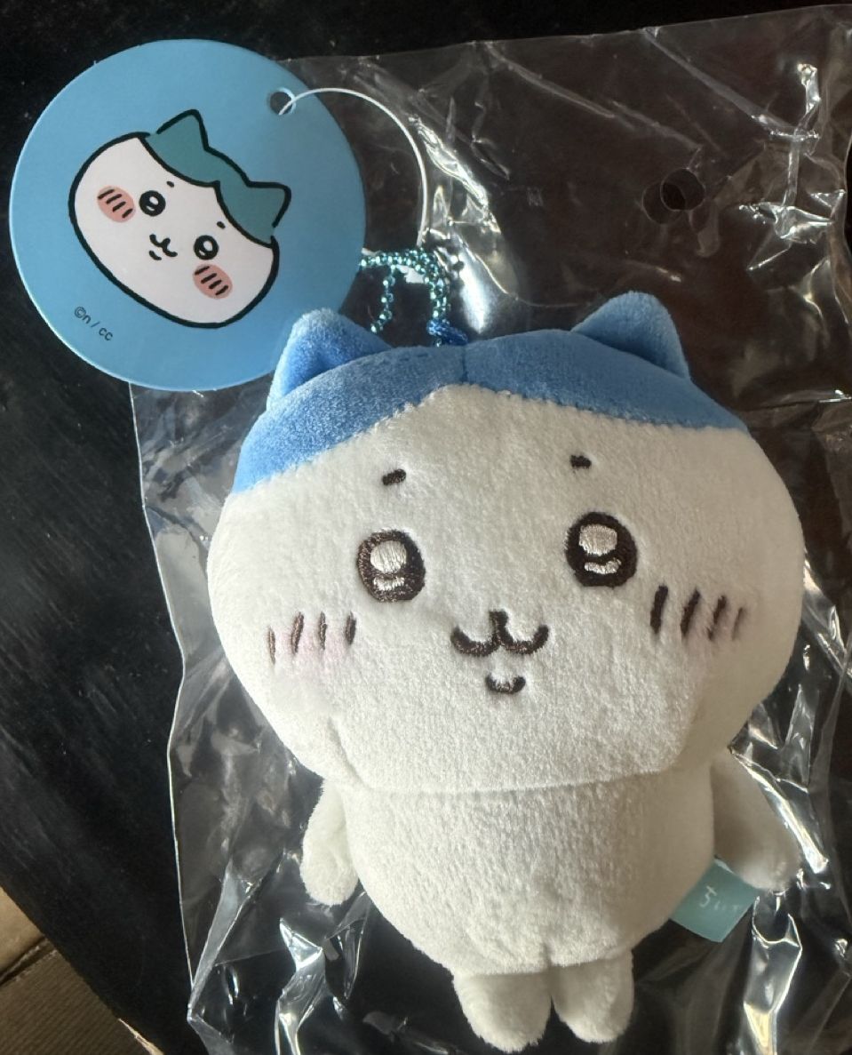 Chiikawa: Mochitto Petit Mini Mascot Keychain (Hachiware) 10cm