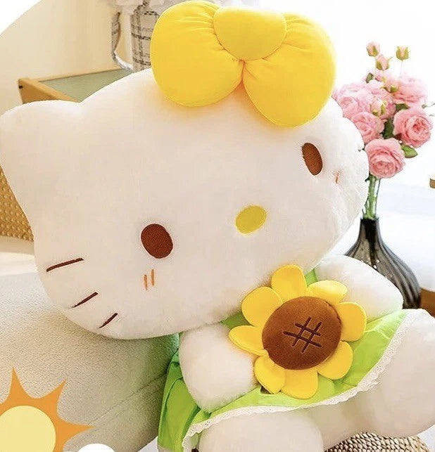 Sanrio: Hello Kitty Sunflower Series Sitting Plush 20cm