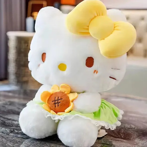 Sanrio: Hello Kitty Sunflower Series Sitting Plush 20cm