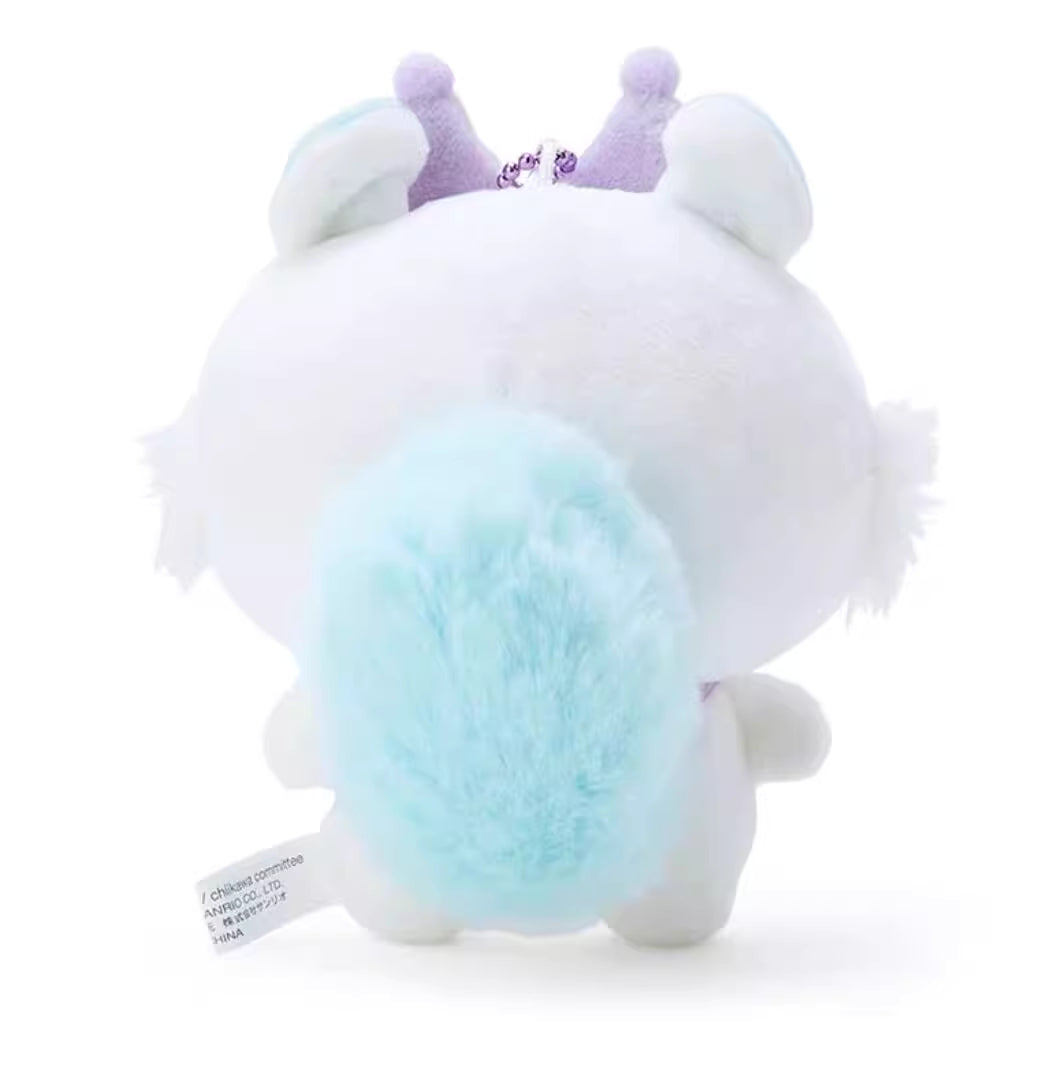 Chiikawa x Sanrio Collab: Momonga x Kuromi Plushh 20cm
