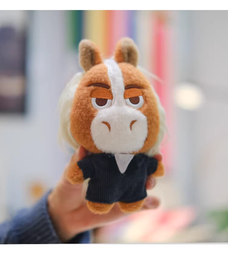 Potdemiel Zootopia 2: Cute Series Noble Horse Suit Plush Pendant 18cm