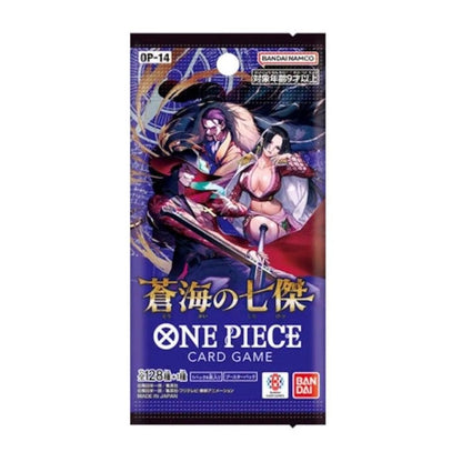 [Japan Import] One Piece Card Game: The Azure Sea's Seven OP-14 (Booster Pack / Box)