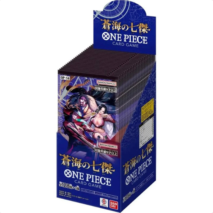 [Japan Import] One Piece Card Game: The Azure Sea's Seven OP-14 (Booster Pack / Box)