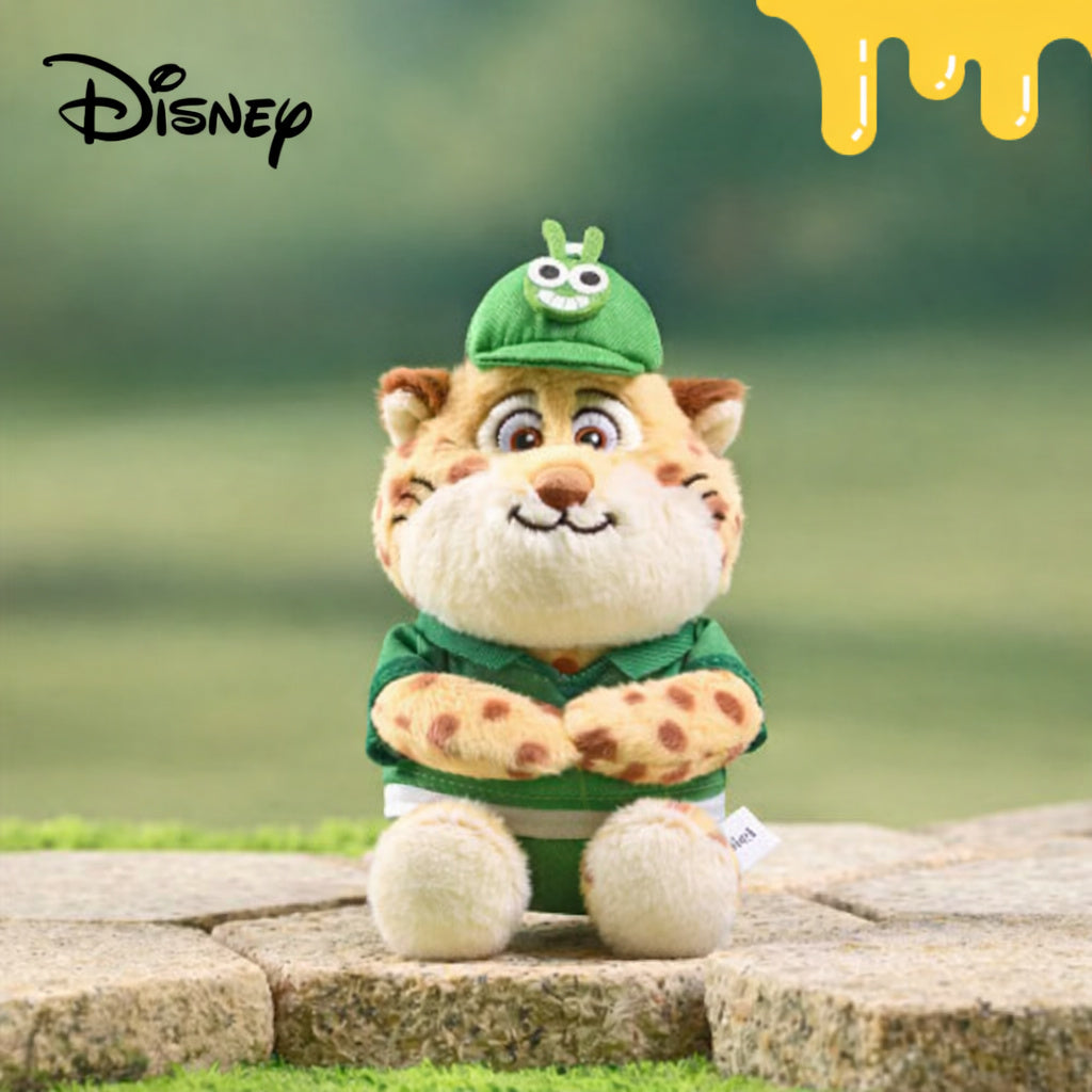 Disney Zootopia 2 Officer Clawhauser Holiday Edition Plush Pendant 12cm