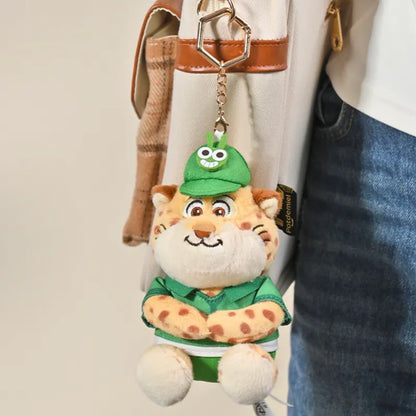 Disney Zootopia 2 Officer Clawhauser Holiday Edition Plush Pendant 12cm