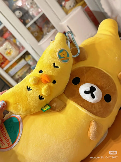 San-X Rilakkuma Mochi Banana Plush