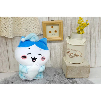 Chiikawa: Potetama Pajama Hachiware Mascot Keychain with Pillow Plush 12cm