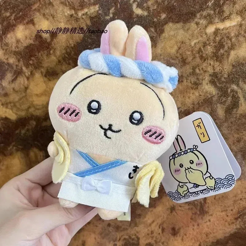 Chiikawa: Sushi Series Chef Usagi Mascot Keychain (Pickled Ginger Ver.) 12cm