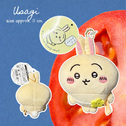 Chiikawa: "Where Are We Going Today?" Mascot Keychain (Usagi Star Pochette Ver.) 10cm