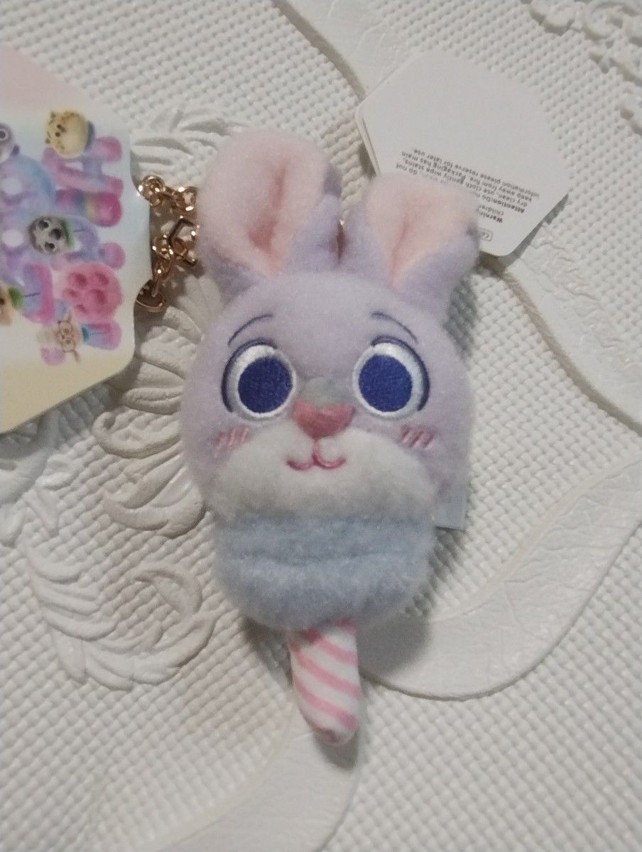 Potdemiel Zootopia: Judy Hopps Marshmallow Plush Pendant 10.5cm