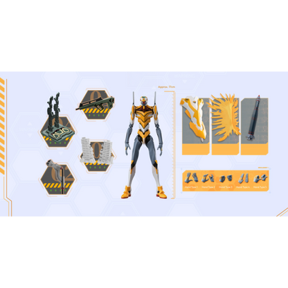 Blokees: Evangelion Unit-00 (Upgraded) Super Dynamic Model Kit (Action Edition DX)