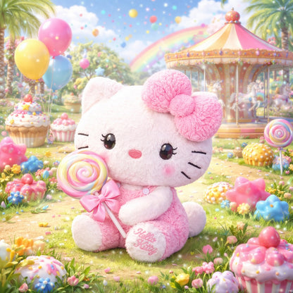 Sanrio: Hello Kitty Pink Plush Doll Valentine's Edition 25cm